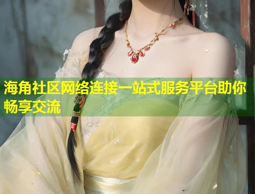 海角社区网络连接一站式服务平台助你畅享交流