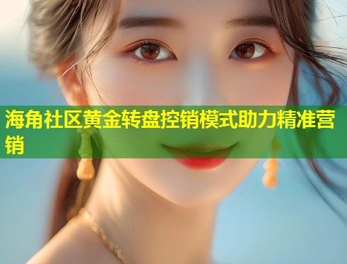 海角社区黄金转盘控销模式助力精准营销