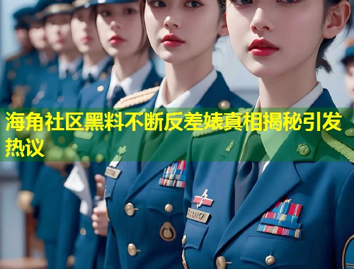 海角社区黑料不断反差婊真相揭秘引发热议