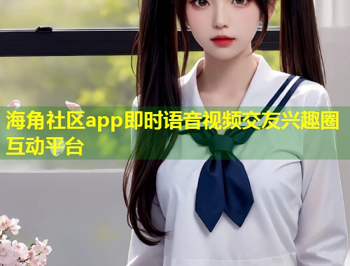 海角社区app即时语音视频交友兴趣圈互动平台